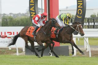 Karaka Graduate Ugo Foscolo (NZ) Triumphs in Sarten Memorial. Photo: Trish Dunell.